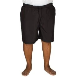 Bigdude Plain Swim Shorts Black -Bigdude img 1227 clipped rev 1 1
