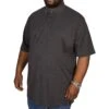 Bigdude Plain Polo Shirt- Charcoal -Bigdude img 1543 clipped rev 1