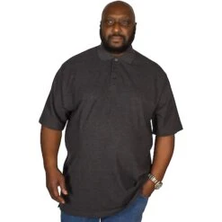 Bigdude Plain Polo Shirt- Charcoal 13 Bigdude Plain Polo Shirt- Charcoal -Bigdude img 1544 clipped rev 1