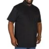 Bigdude Plain Polo Shirt - Black -Bigdude img 1557 clipped rev 1