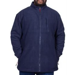 Bigdude Fleece Jacket Navy -Bigdude img 1788 clipped rev 1