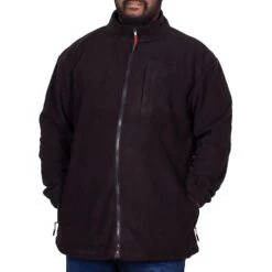 Bigdude Fleece Jacket Black -Bigdude img 1794 clipped rev 1