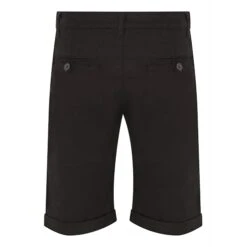 Bigdude Stretch Chino Shorts Black -Bigdude img 2077 1