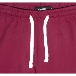 Bigdude Basic Joggers Burgundy -Bigdude img 2114 1