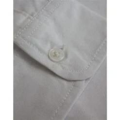 Bigdude Oxford Long Sleeve Shirt White -Bigdude img 2814 2