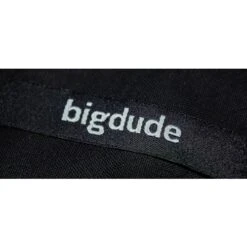Bigdude Oxford Long Sleeve Shirt Black -Bigdude img 2815