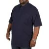 Bigdude Polo Shirt With Pocket Navy -Bigdude img 3845 clipped rev 1