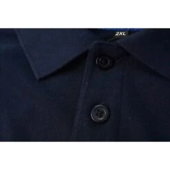 Bigdude Plain Polo Shirt- Navy -Bigdude img 3994 1