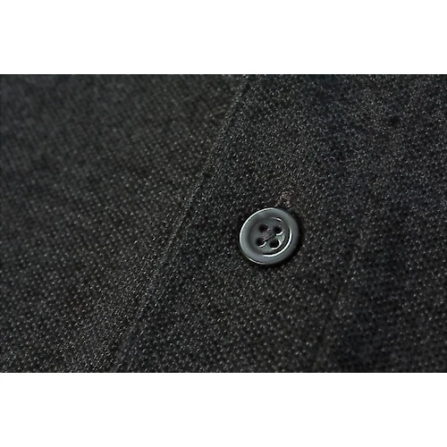 Bigdude Plain Polo Shirt- Charcoal 8 Bigdude Plain Polo Shirt- Charcoal - Image 6