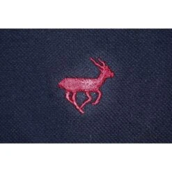 Bigdude Embroidered Polo Shirt Navy -Bigdude img 4106