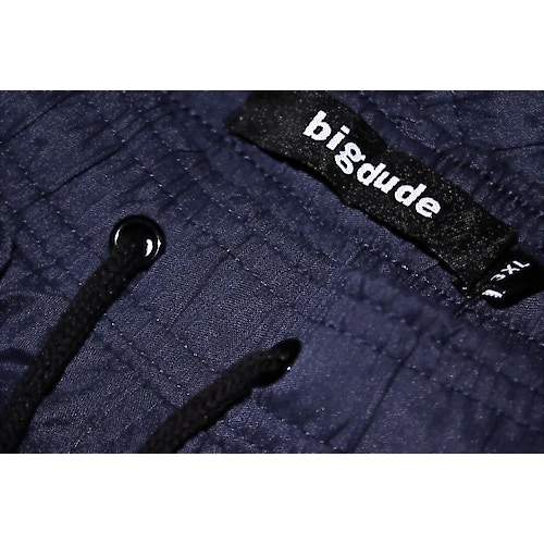 Bigdude Plain Swim Shorts Navy 6 Bigdude Plain Swim Shorts Navy - Image 4