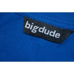 Bigdude Plain Crew Neck T-Shirt Royal Blue -Bigdude img 4429