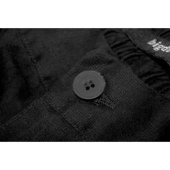 Bigdude Elasticated Waist Cargo Shorts Black -Bigdude img 5691 1