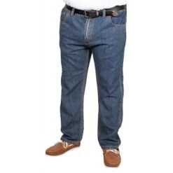 Bigdude Elasticated Waist Jeans Tint Wash -Bigdude img 7023 clipped rev 1 1