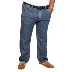 Bigdude Elasticated Waist Jeans Tint Wash -Bigdude img 7024 clipped rev 1 2