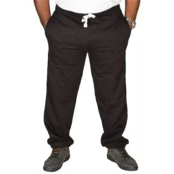 Bigdude Basic Joggers Black -Bigdude img 8827 clipped rev 1 1