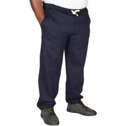 Bigdude Basic Joggers Navy -Bigdude img 8844 clipped rev 1 1