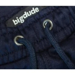 Bigdude Contrast Panel Joggers Navy -Bigdude img 9806
