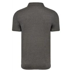 Bigdude Jersey Polo Shirt With Pocket Charcoal -Bigdude jersey polo shirt w pocket charcoal 3