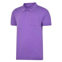 Bigdude Jersey Polo Shirt With Pocket Purple -Bigdude jersey polo shirt w pocket purple 2