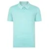 Bigdude Jersey Polo Shirt With Pocket Turquoise -Bigdude jersey polo shirt w pocket turquoise 1