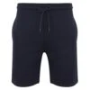 Bigdude Loop Back Jogger Shorts Navy -Bigdude loop back short navy 1