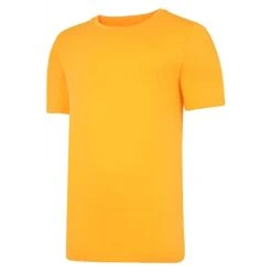Bigdude Plain Crew Neck T-Shirt Orange -Bigdude plain crewe neck tshirt orange 2