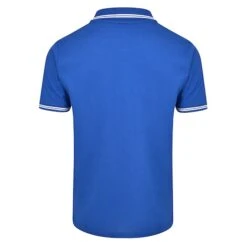 Bigdude Tipped Polo Shirt Royal Blue -Bigdude tipped pique polo royal 3